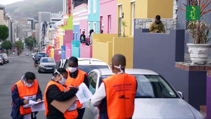 Ciudad del Cabo, el gran epicentro de la COVID-19 en África