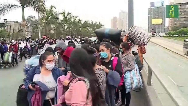 Vendedores ambulantes desacatan cuarentena en Lima