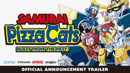 Samurai Pizza Cats Blast from the Past! - Trailer d'annonce