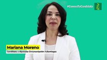 #ConoceTuCandidato: Mariana Moreno García (Alianza País) Santiago
