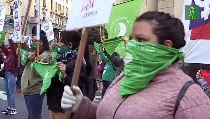 Movimientos feministas celebran los 5 años de "Ni una menos"