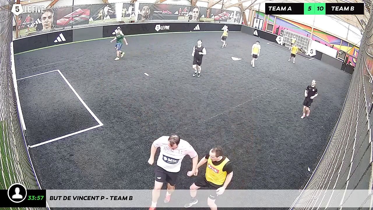 But de Vincent P - Team B