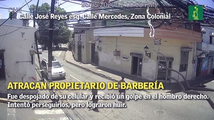 Atracan propietario de barbería en Zona Colonial