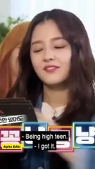 Nancy & Subin being cute🔸 Nancy momoland