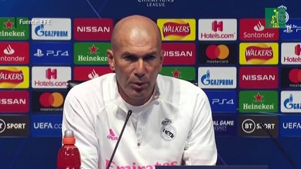 Zidane: "Lo de mañana es otra final"