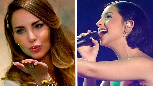 Ángela Aguilar sale corriendo de los Premios lo nuestro cuando Belinda canta y se viraliza