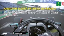 Hamilton saldrá primero en Hungría