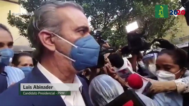 Luis Abinader: Hoy en la noche seré el presidente de todos los dominicanas y dominicanas