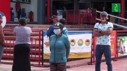 En cien días de cuarentena Colombia cruza el horizonte de los 100.000 casos