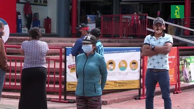 En cien días de cuarentena Colombia cruza el horizonte de los 100.000 casos