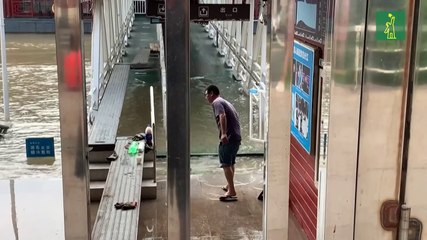 Lluvias récord en China, las más intensas desde 1961