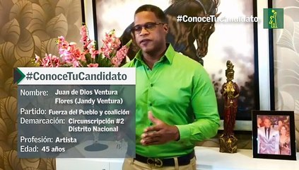 #ConoceTuCandidato: Jandy Ventura (Fuerza del Pueblo y coalición) DN