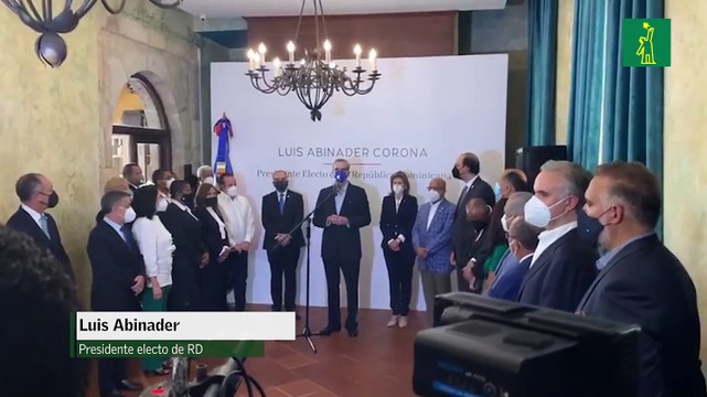 Abinader dice que visitará al liderazgo político para buscar soluciones a la crisis del COVID-19