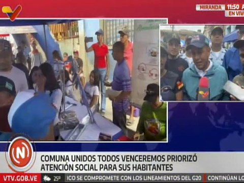 Miranda | Más de 700 familias petareñas recibieron atención social del Plan Antonio José de Sucre
