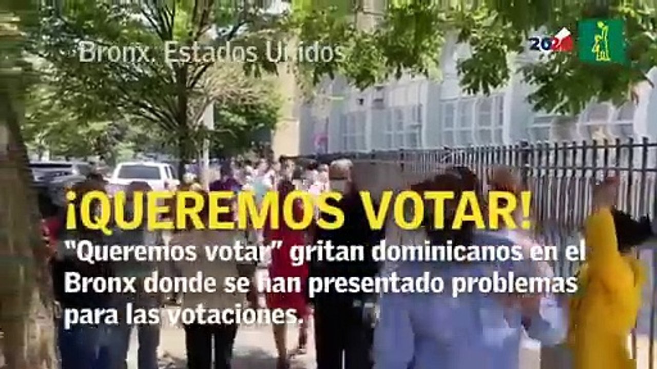 ¡Queremos votar!