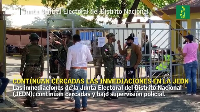 Continúan cercadas las inmediaciones en la JEDN