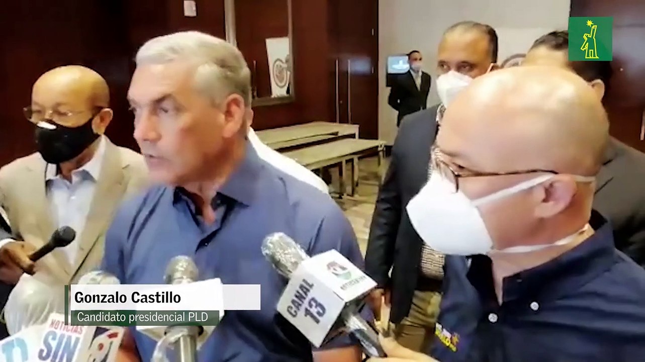 Reunión del candidato presidencial del PLD Gonzalo Castillo con la comisión de la OEA