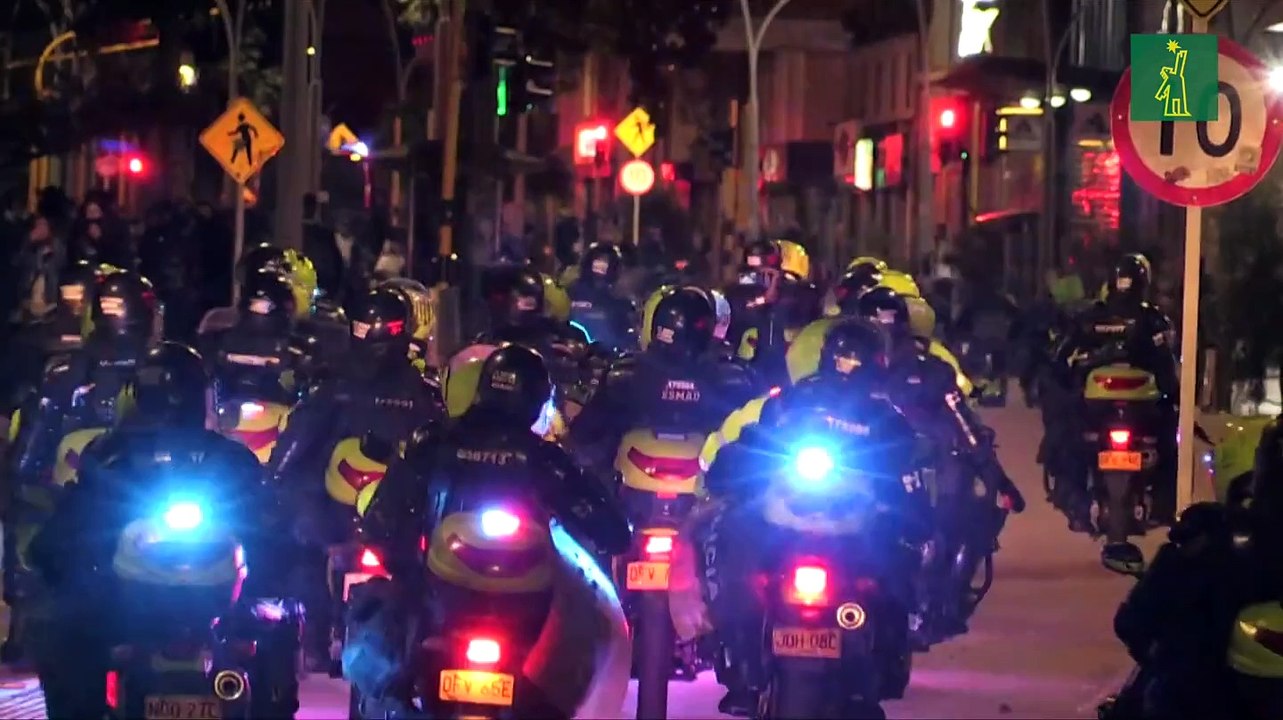 Nueva jornada de protestas y disturbios contra violencia policial en Colombia