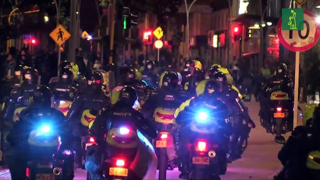 Nueva jornada de protestas y disturbios contra violencia policial en Colombia