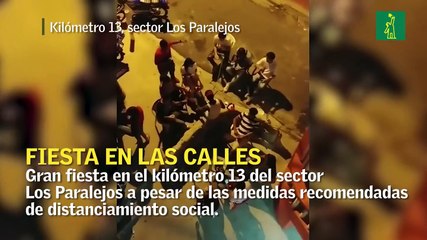 Fiesta en las calles