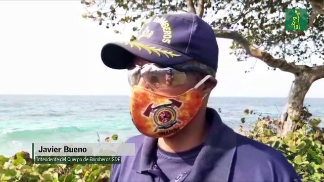 Bomberos de Santo Domingo Este continúan búsqueda del cuerpo de la niña Liz María