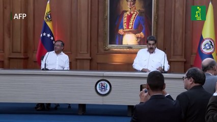 Petro y Maduro abogan por reintegro de Venezuela a la CAN y al sistema de DDHH de la OEA