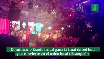 Dominicano Éxodo lirical gana la final de red bull batalla Centroamérica y se convierte en el único local tricampeón de una final nacional