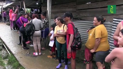 El llanto de los niños hijos de migrantes retumba en la selva del Darién