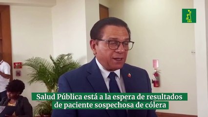 Salud Pública está a la espera de resultados de paciente sospechosa de cólera