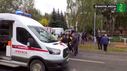 Al menos una quincena de muertos en un tiroteo en una escuela en Rusia
