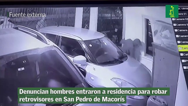 Denuncian hombres entraron a residencia para robar retrovisores en San Pedro de Macorís