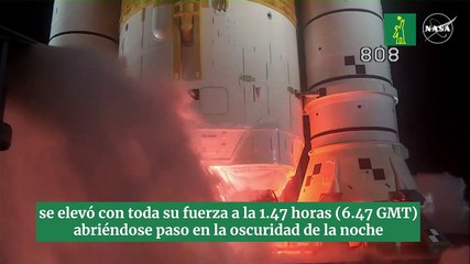 La misión Artemis I de la NASA despega con éxito en un nuevo camino a la Luna