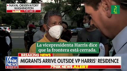 Gobernador de Texas envía dos guaguas con migrantes a la casa de Kamala Harris