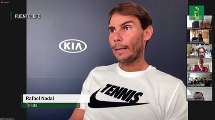 Nadal: "Respeto a los jugadores que quieran ir por ganar su dinero"