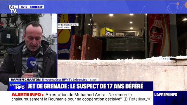 Grenade: le mineur qui affirme être l'auteur du jet de grenade déféré ce samedi devant un juge d'instruction