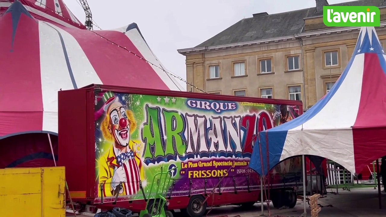 Arlon fait son cirque pendant deux semaines en ce début d'année 2025