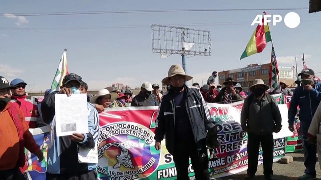 Gobierno de Bolivia ordena a militares y policías resguardar sitios estratégicos