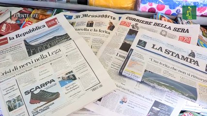 La prensa de Italia se refiere a la "huida" de Juan Carlos I tras "escándalos"