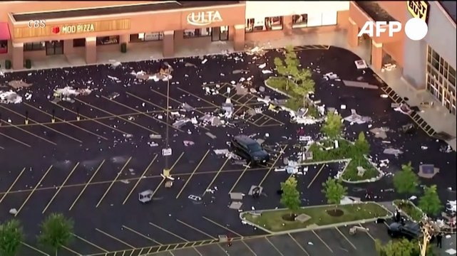 Disturbios y saqueos en el centro de Chicago