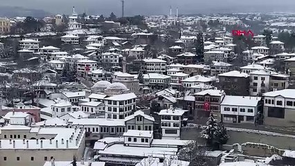 Tarihi Safranbolu'da kış masalı