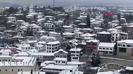 Tarihi Safranbolu'da kış masalı