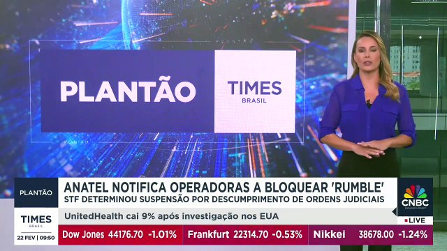 STF bloqueia Rumble no Brasil, e Trump fala sobre Apple e guerra na Ucrânia | PLANTÃO TIMES BRASIL