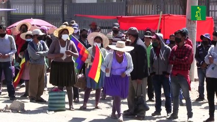 Bolivia en décimo día de cortes de rutas que hacen faltar alimentos y medicinas