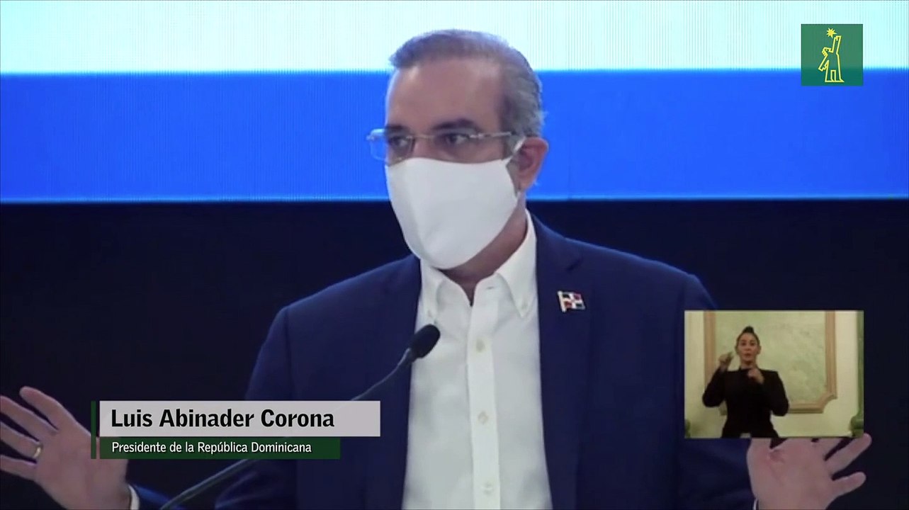 Abinader llama a la unión del pueblo dominicano para luchar contra el COVID-19