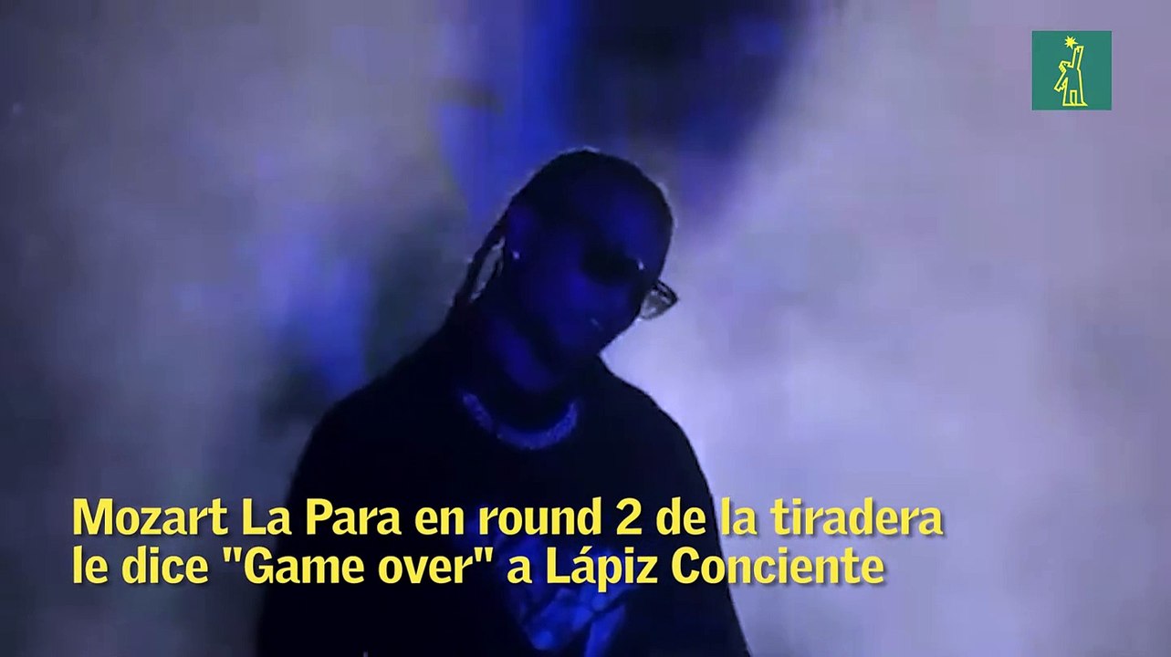 Mozart La Para en round 2 de la tiradera le dice "Game over" a Lápiz Conciente