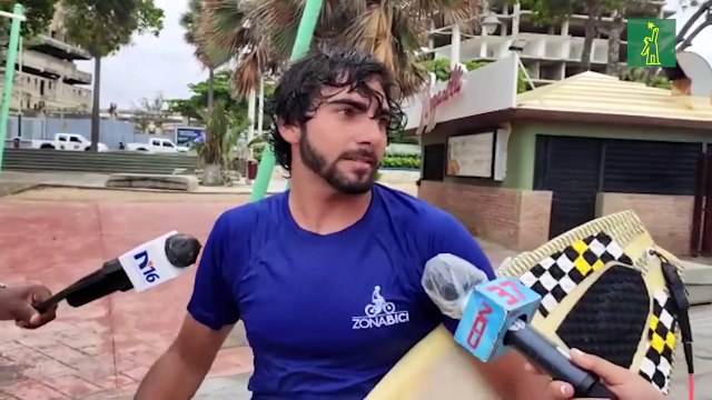 Surfista son detenidos por violar alerta roja ante tormenta Isaías