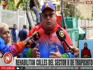 Miranda | Alcaldía del mcpio. Plaza continúa trabajos de asfaltado en el sector II de Trapichito