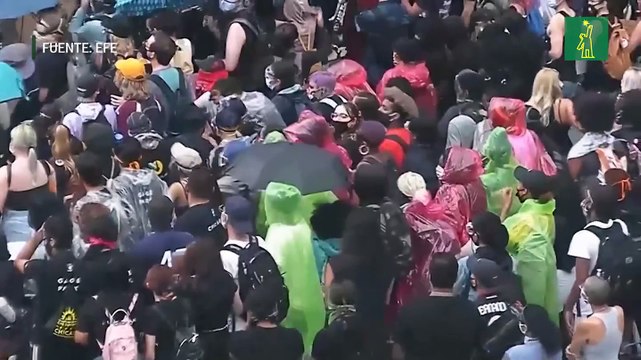 Disturbios en Chicago dejan más 20 detenidos y 17 agentes lesionados