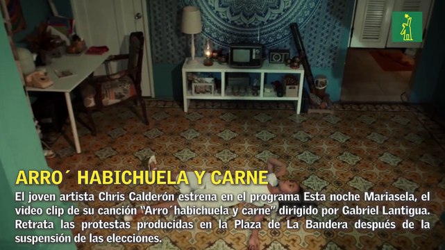 REDES: Arro´ Habichuela y carne, la denuncia hecha canción por Chris Calderón