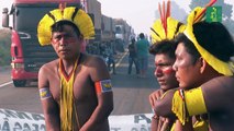 Indígenas de Brasil cortan ruta amazónica y reclaman ayuda contra la pandemia